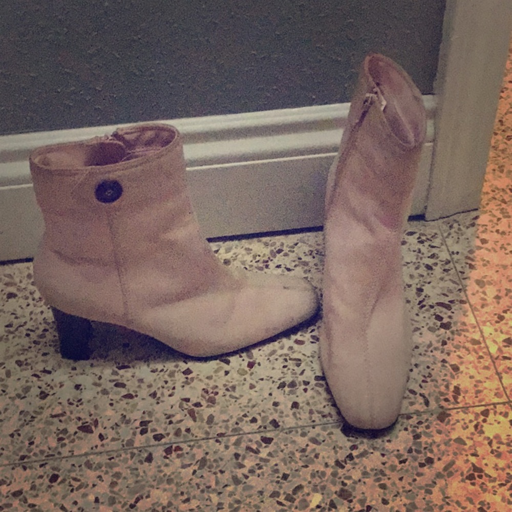 Pink boots